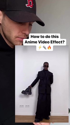 5.9M views · 10K reactions | Here is how to do this dope anime sneakers video effect for your reels with your phone ⚡️ #video #edit #creative #reels #idea #anime #sneakers inspiration by @futurist__ music by @shilohaudio | Mouad Abdesselam | Facebook