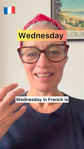 How to say and pronounce ‘Wednesday’ ‘mercredi’ in French. Speak better French now! 🇫🇷 📅 Mercredi = Wednesday in French. 👄 Pronunciation: [mɛʁ-kʁə-di] Le nom vient de Mercure, le dieu romain du voyage et de la communication. Traditionnellement en France, les enfants n’avaient pas école le mercredi après-midi. Cela existe encore dans certaines écoles. mercredi matin = Wednesday morning On se voit mercredi matin. We’re seeing each other on Wednesday morning. Mercredi après-midi = Wednesday aft