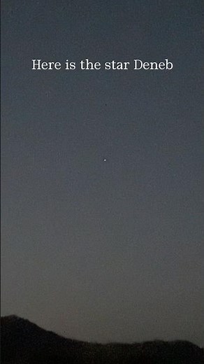 Deneb the star ⭐️ #space #astronomy #facts #learning