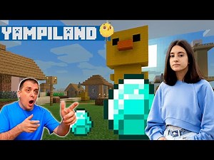 YAMPILAND. Edu y Aby buscan diamantitos en Minecraft