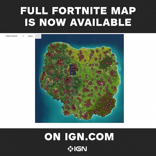 180K views · 136 shares | Fortnite's FULL INTERACTIVE MAP is up now...