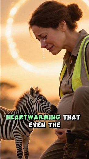 Pregnant Woman Rescues a Lost Newborn Zebra Foal 🦓🤰 A Heartwarming Reunion