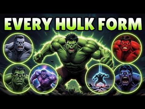 Every Hulk Transformation Explained (Savage, Grey, Professor, World Breaker & More)