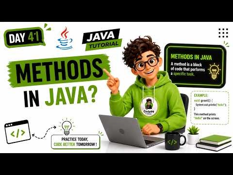 Java Methods in Tamil | How to Write Reusable Code | Day 41 | Code99 IT Academy