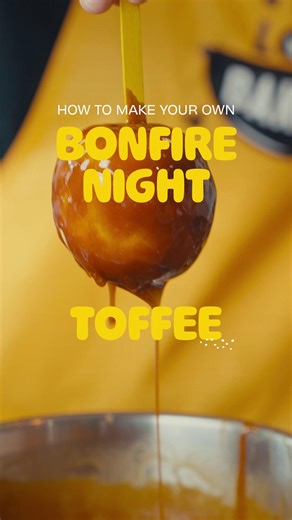 🔥 Bonfire Night Toffee Sweet, sticky, and perfect for fireworks night! 🎆 Here’s a classic homemade toffee recipe. Here’s how to bake it: 🍯 Heavy saucepan: 250g Lyle’s Golden Syrup, Tate & Lyle 175g soft dark brown sugar, 50g unsalted butter, pinch of salt 🍯 Gently heat, stirring. Once melted, heat to 140°C (or drop a bit in cold water—should harden instantly) 🍯 Pour into a 20cm square tin lined with greaseproof. Sprinkle sea salt or decorations 🍯 If scoring, wait 30 mins then score. Else, 