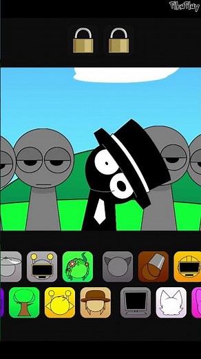 Black in Sprunki Pyramixed #sprunki #incredibox
