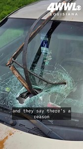 'Close call' on interstate as object impales woman’s windshield Full Story: https://www.wwltv.com/article/news/local/northshore/close-call-on-interstate-as-object-impales-windshield/289-82023b27-36aa-489f-b950-46c85f79dc1b?utm_medium=social&utm_source=facebook_WWLTV | WWLTV