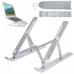 Watch Laptop Stand for Desk, Portable Foldable Laptop Holder on Amazon Live