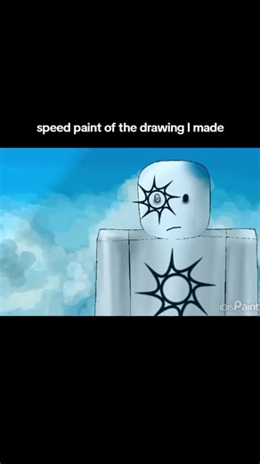 Speed Painting Drawing of Broken Spawn in Roblox