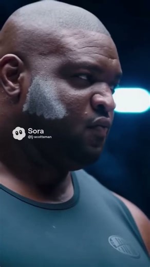 Old lady boxing big guy, Funny AI #sora #funny #youtubeshorts #ai #boxing
