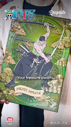 Open the chest, you’ll find its treasure 🪙 Only 2,000 copies of this #ONEPIECE Limited Edition find it now at displate.com ⚔️