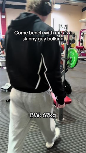 Skinny Guy Bulking Bench Press Workout