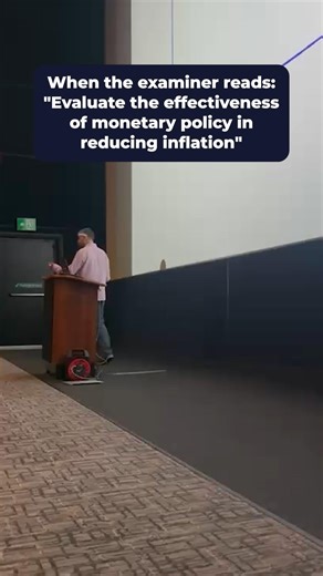 1️⃣ "Monetary policy can be used to reduce inflation"...