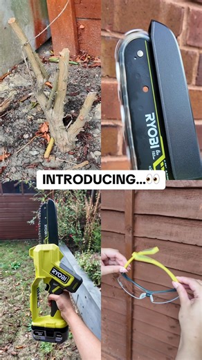 📣 PSA for all garden lovers 🌿 The Ryobi 18V ONE Pruning Saw is here to save time on your autumn tidy-up and help stoke the fireplace this winter | Ryobi Tools UK