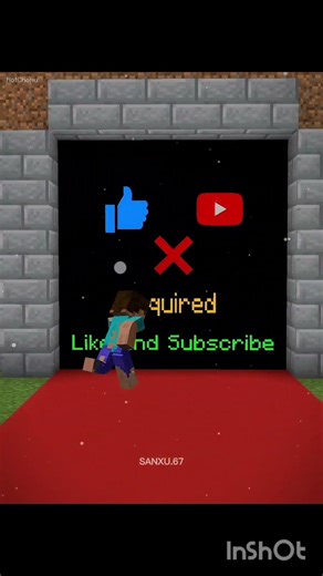 67 in Minecraft #minecraft #shorts #minecraftsurvivalseries100days #viralvideo67