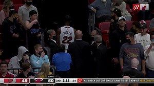 652K views · 6.1K reactions | Jimmy Butler has been ejected from the game after inexplicably receiving not one, but two technical fouls for reacting to the official after finishing an and-1. Butler's night ends in the 2nd quarter. Just his second career ejection. Wild sequence. | FanDuel Sports Network Florida & Sun | Facebook