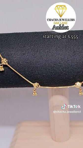 Premium Gold Anklets Starting at £555