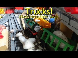 Trucks! Rusty Helps Peter Sam Wooden Railway Remake | Thomas The Tank Engine And Friends