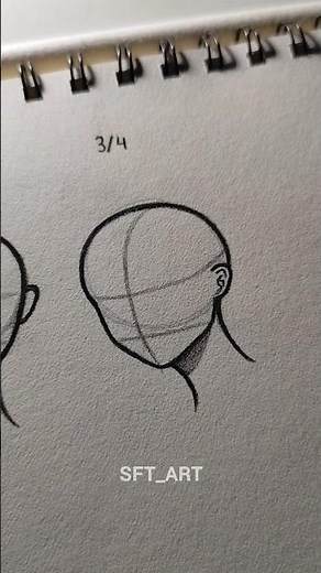 How to draw girls head ✨ #drawing #art #head #girls #tutorial #sketch #shorts