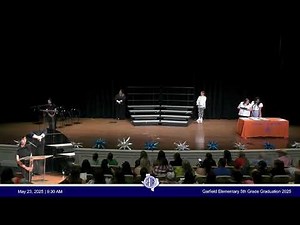 Garfield Elementary 5th Grade Graduation 2025
