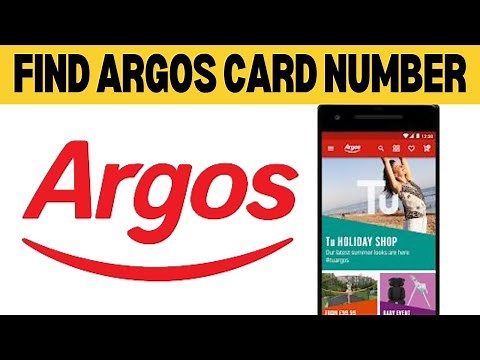 How To Find Argos Card Number On App (2026)