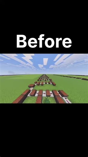 Minecraft Deltarune-Empty town Noteblock Before and after🤯