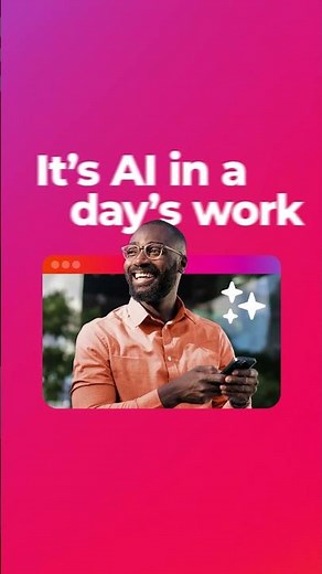 It's AI in a day's work