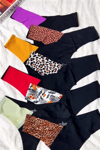 Pack de 6 tangas sin costuras: mi básico cómodo y versátil