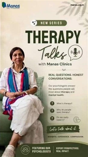 Therapy Talks with Manas Clinics | Real Questions. Honest Conversations. | Monica Kumar | 🎬 INTRO |