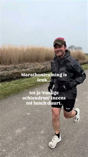 Van ochtendrun naar halve werkdag 😅