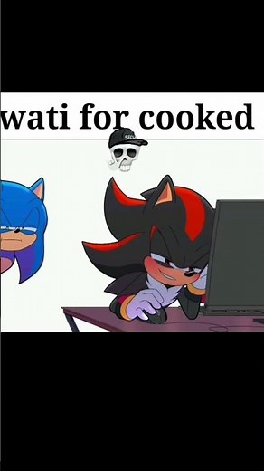 sonic is in love ☠️ but shadow #sonicthehedgehog #sonic #amy #shadow