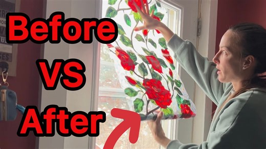 Watch #1 tip for installing this Stained Glass Window Film on Amazon Live
