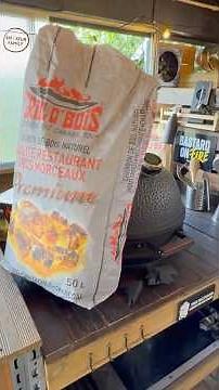 Kamado: Why large chunks of charcoal make all the difference