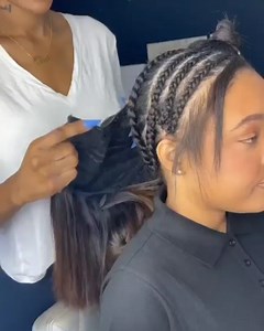 1K views · 712 reactions | So easy to install glueless U part wigs!!...