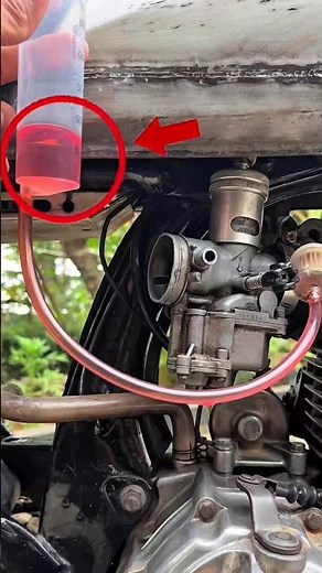 How to Set Carburetor Float Level WITHOUT Opening It! #viralchallenge