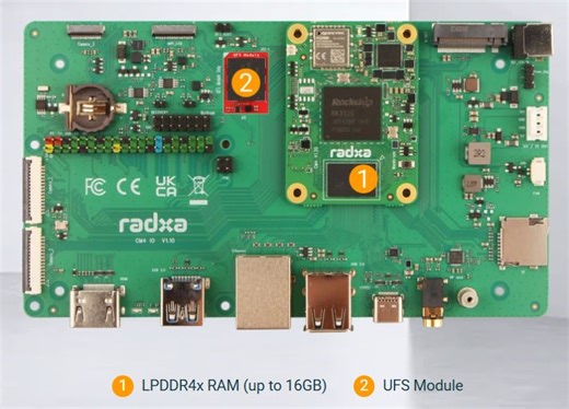 (Updated) Radxa CM4 compute module supports 8K video, WiFi 6, and PCIe expansion