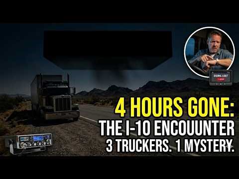 3 Truckers, 1 Massive UFO, and 4 MISSING Hours (The I-10 Incident)