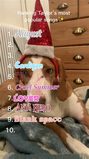 Ranking Taylor Swift songs ✌🏻🌸