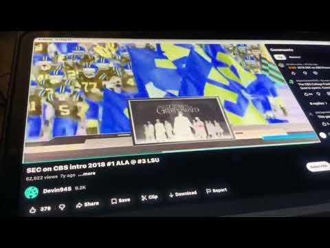 2018 SEC on CBS Promo 2