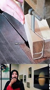 The process of making curves in wood ‎#Tipsandtrick #woodworking #creativewood #cutting #Diy #ideas #tutorials #reels ‎ | Wood Hali