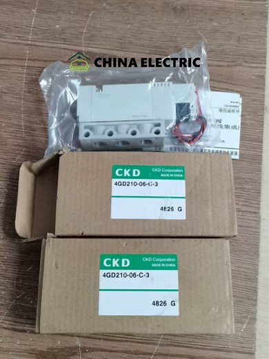 CKD 4GD210-06-C-3 Solenoid Valve Overview