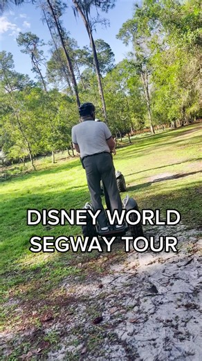 Next time you are in Disney you should just book the segway tour. It’s better than advertised. Thanks @touringplans for forcing me to do this. #disneyworld #disneyparks #wdw