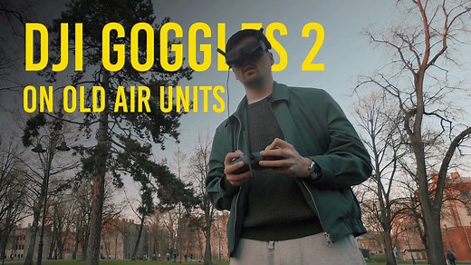 DJI Goggles 2 Update Now Works with Old Air Units – Freestyle Test with Pavo30 Anamorphic