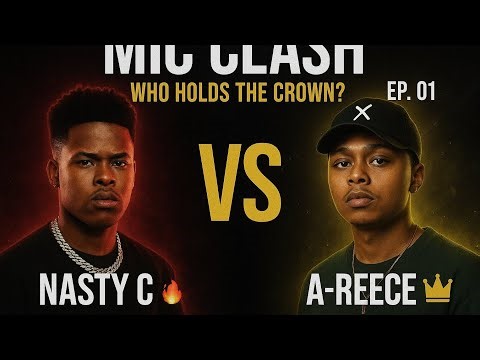 Nasty C vs A-Reece — The Battle for SA’s Rap Throne | MIC CLASH Ep1.