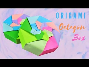 Origami Octagon Box Instructions (Easier than it looks!)