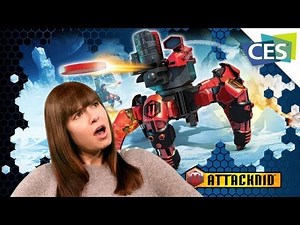 Wow! Stuff's Robotic Battle Arachnid: The Attacknid - CES 2013