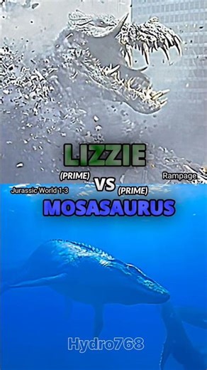Lizzie vs Mosasaurus#edit#fyp#shorts
