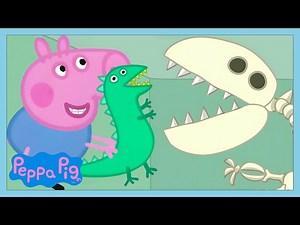 Peppa Pig | George Meets A Real Dinosaur! | WildBrain Kids - Videos For Kids
