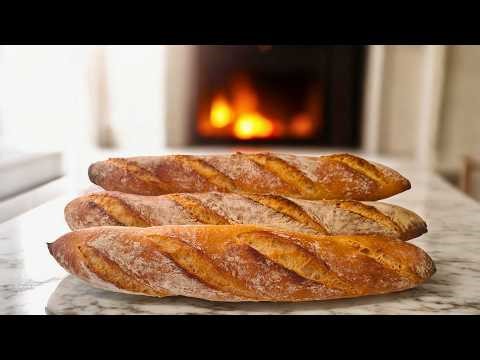 Wanna Bake Like a PRO? Get this Crusty French Baguette Recipe