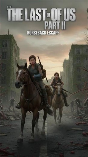 Ellie Horse Ride Scene | The Last of Us Part 2